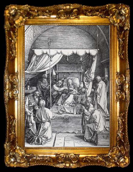 framed  Albrecht Durer The Death of the Virgin, ta009-2
